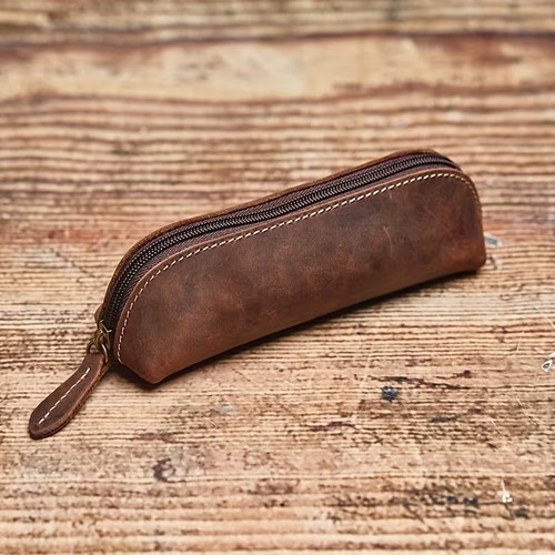 Cowhide vintage style pencil - cowhide,
