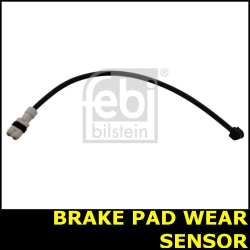 Brake pad wear sensor - pad, rear