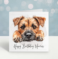 Personalised Border Terrier