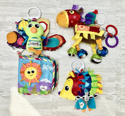 Lamaze clip plush buggy - plush,