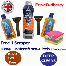Astonish Hob Cream Cleaner Specialist Formula 500/235 ml Free Hob Cleaning tool