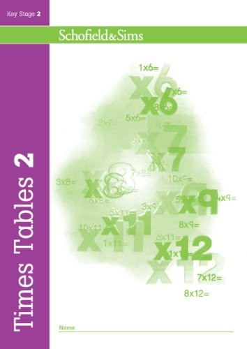 Times tables book - tables, 2)
