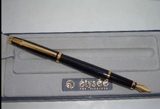 Elysee  Fountain Pen Black &