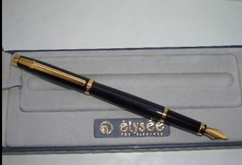 Elysee fountain pen black - elysee,