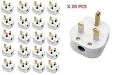 BULK 13 AMP UK 3 PIN FUSED