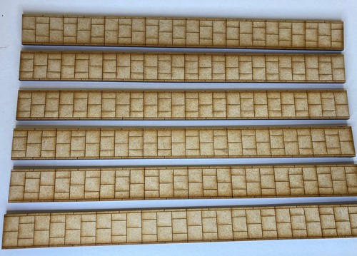 Pavement boards 270mm x - 5x,