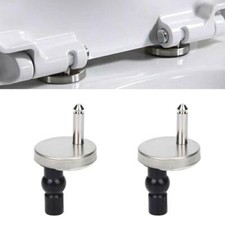 Release Quick Toilet Seat Hinges Toilet Seats Top Fix Hinge for 2pcs Hardwares
