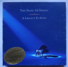 THE MUSIC OF DISNEY A Legacy In Song - 3-Disc CD Box Set (1992)