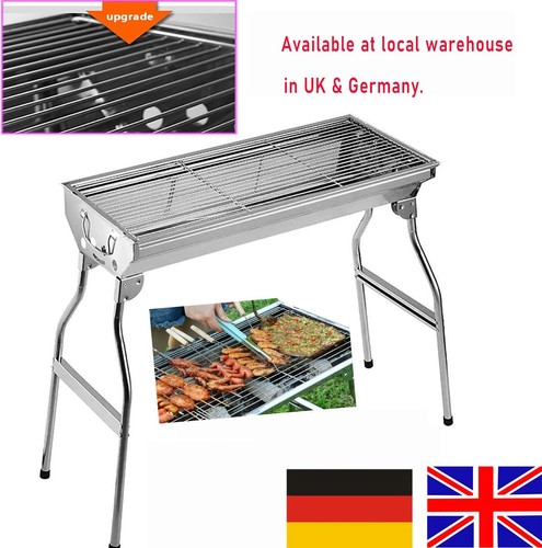 Large stainless steel barbecue - large,