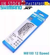 Shimano DEORE XT 12 Speed Chain CN-M8100 MTB E-Bike Chains 126 Links UK STOCK