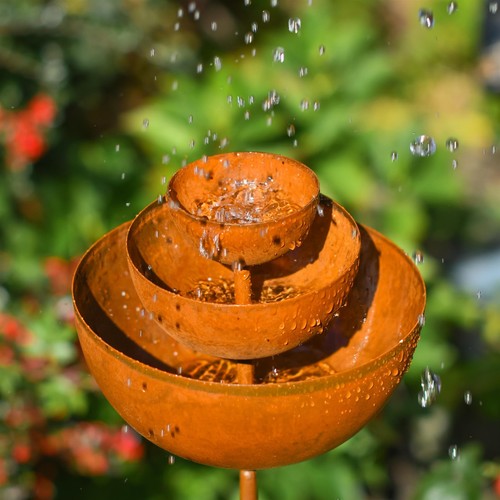 Rustic rain catcher steel - rustic,