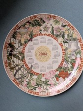 Wedgewood 2004 Collectors Round Gardeners Calendar Plate 22cm