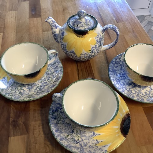 Poole pottery teapot tea - pottery,,