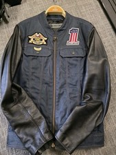 Harley-Davidson Arterial Abrasion-Resistant Denim Riding Jacket Large