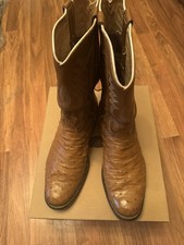Western Ostrich Boots by