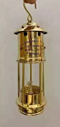 Brass minor oil lamp antique - minor,