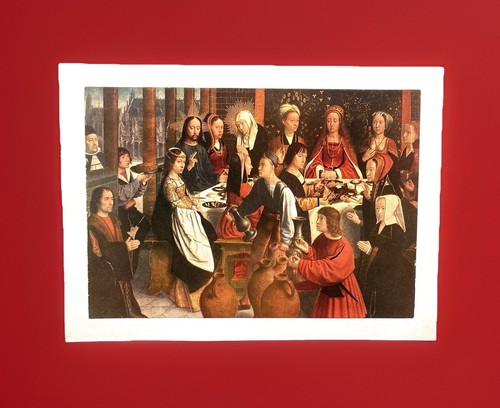 Old master painting art - master, print