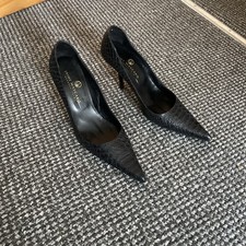 Jaime Mascaro Women's High Heeled Leather Court Shoes