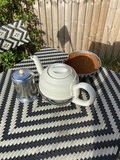 Art Deco Stayhot London Tea Pot, Crome Plated Insulated Casing PAT No 433597 