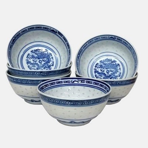 Bowl pieces set - 6, ceramic