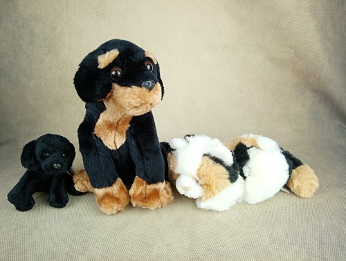 Plush toys teddies - ⭐, dogs