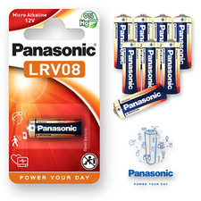 PANASONIC LRV08 A23 Batteries Alkaline MN21 GP23A 23A 12V Door Bell Chime Last