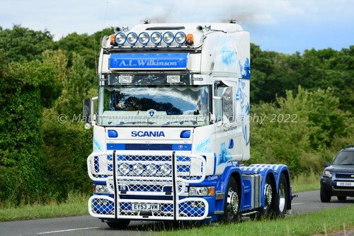 Truck photo 12x8 - -, scania