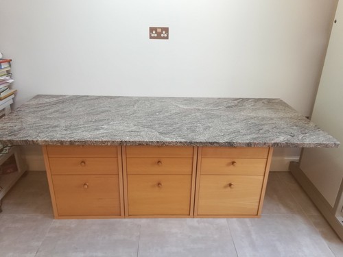 Polished grey pink granite - polished,