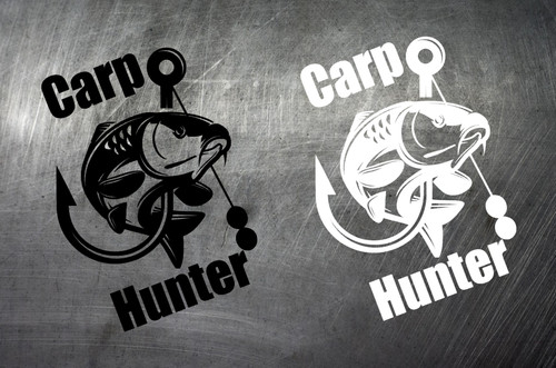 Carp hunter - carp, decal