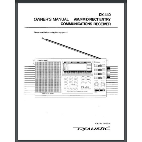 Realistic 440 shortwave - realistic,