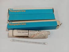 3x THORN 240/250v 1000w P2/7 Photographic Lamp Light Bulb Vintage Job Lot  PJ57