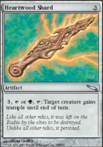 Heartwood shard mirrodin mtg - mirrodin,