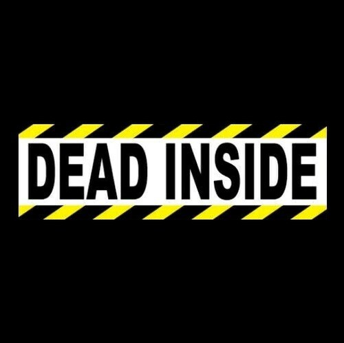 Funny dead inside funeral - inside",