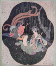 DULAC FIREBIRD PHOENIX PRINCESS PRINT EDMUND Original Art Nouveau C1915