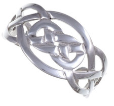 Polished Pewter Celtic Open