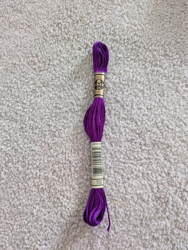 Dmc embroidery thread code 550 - code,