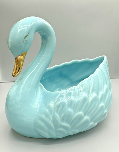 Vintage beautiful swan - vintage, planter