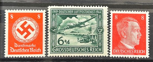 German stamps third reich - german,