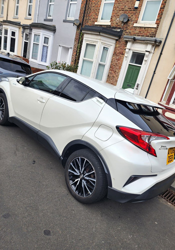 Toyota hybrid white - hybrid, 2018