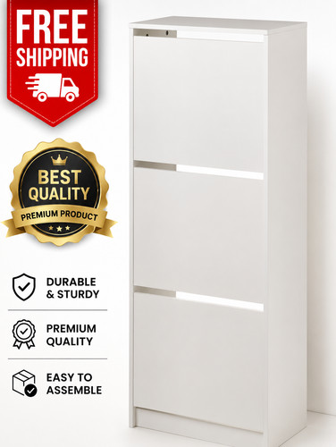 New ikea bissa shoe cabinet - new, 3