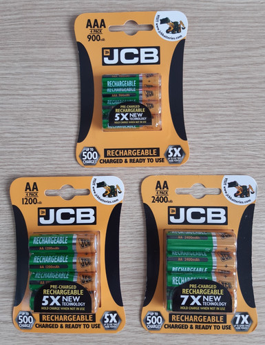 Jcb rechargeable batteries - jcb,