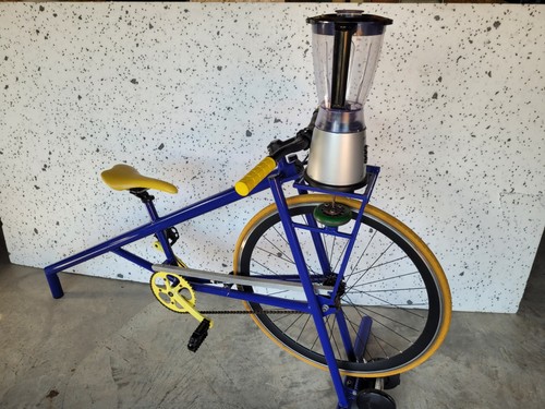 Pedal powered blender - pedal,