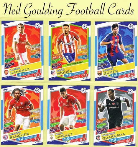 Topps match attax - topps, ☆