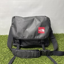 The North Face Base Camp Messenger Bag 15" Black Ripstop PVC Water Repellent