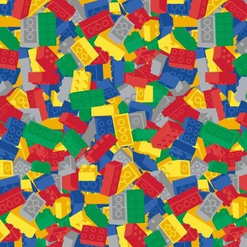 Cotton 100 bricks toy - 100%,