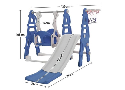 Kids swing and - and, slide