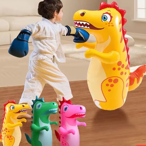 Dinosaur inflatable tumbler - dinosaur,