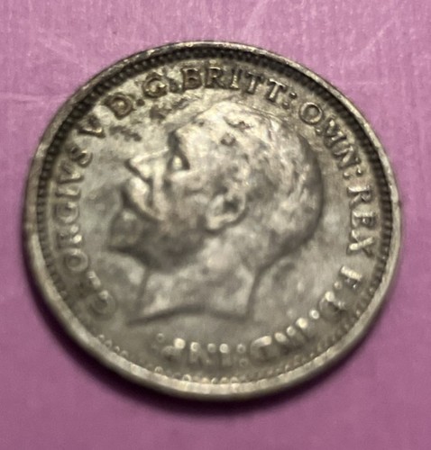 King george three pence - king,
