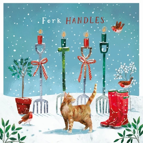Christmas cards cats - christmas,
