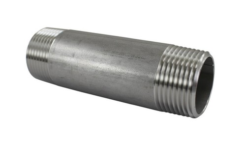 Barrel nipple stainless - nipple,,